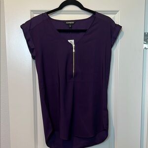 Express Purple Women's Top